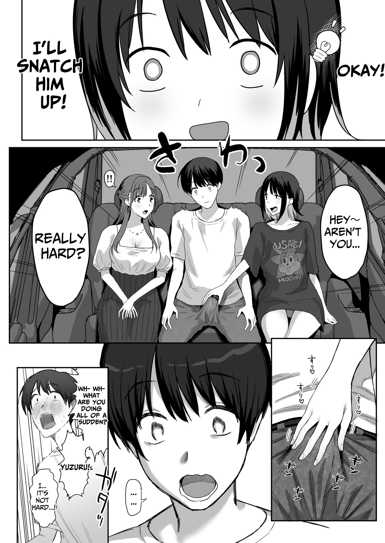 Hentai Manga Comic-Only One Guy At The Fuck Club's Intensive Training Camp-Read-17